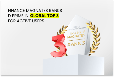 D Prime Ranked Global Top 3 in Active Users 